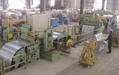 China Sheet Slitting Machine , Metal Slitter Machine For Construction for sale