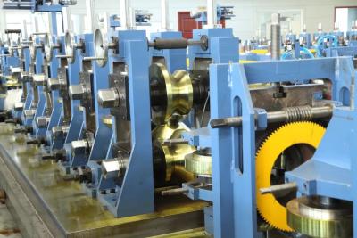 China High Frequency  Hot Roller Ss Tube Mill , Steel Tube Manufacturing Line en venta