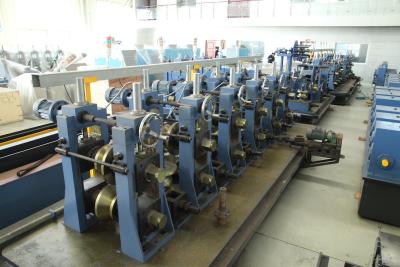 China ASTM Standard Steel Pipe Making Machine High Speed High Frequency Welder for sale