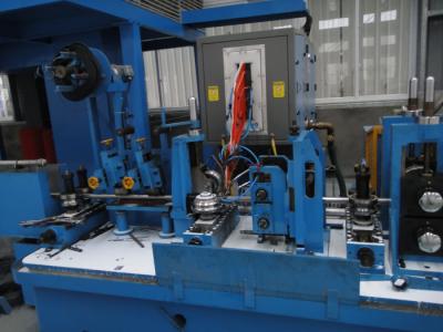 China Galvanzied Pipe Roll Forming Machine , Tube Making Machine HR Steel for sale