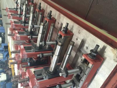 China Home Gas Transportation Pipe Roll Forming Machine 0.3mm Wall for sale
