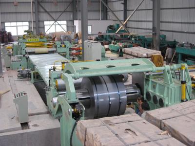 China Galvanized Steel Strips Metal Slitting Machine For Coil Cutting for sale