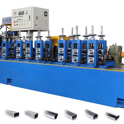 China Automatic Steel ERW Pipe Mill Line Machine Square Tube Roll Forming for sale
