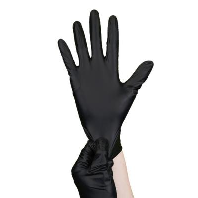 China Blue Pvc Nitrile Blend Examination Black Vinyl Gloves Disposable for sale