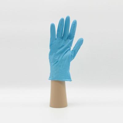 China Natural Synthetic Nitrile Safety Gloves Disposable S M L XL Size for sale