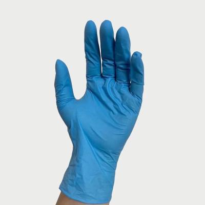 China Colorful Vinyl Nitrile Blend Gloves Without Powder ASTM D6319 for sale