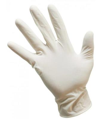 China Latex Medical Examination Disposable Hand Gloves 260mm for sale