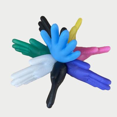 China Luvas protetoras descartáveis das luvas médicas descartáveis plásticas do PVC da mão à venda
