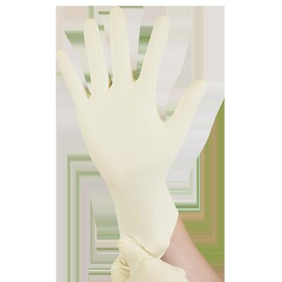 China Food Industry Use Disposable White Nitrile Gloves 100pcs/Box à venda