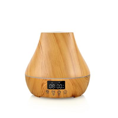 China Alarm Clock 2 IN 1 Essential Oil Diffusers , 2.4MHz Ultrasonic Aromatherapy Diffuser for sale