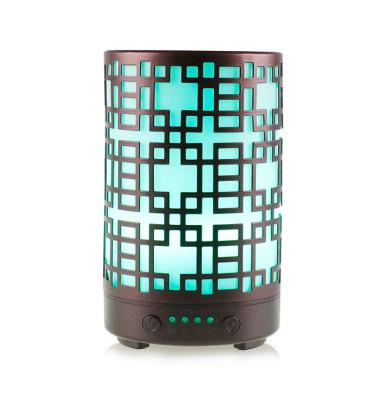 China 250ml Metal Spa Scent Diffuser , 12W RGB Color Changing Oil Diffuser for sale