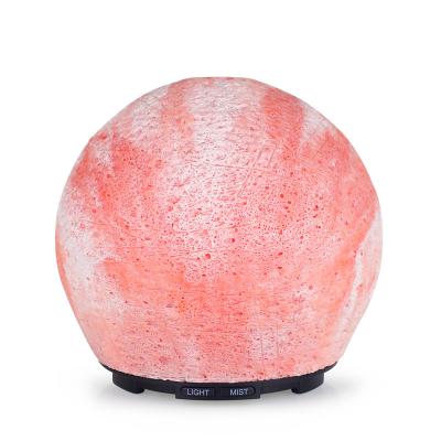 China 200ml Cool Essential Oil Pink Resin Diffuser Ball Shape 8hours for sale
