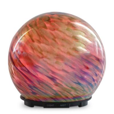 China BCSI 7-9W Hand Blown Glass Aroma Diffuser Night Light Colorful for sale