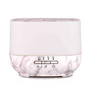 China 500ml Aroma Home Marble Diffuser , 13-14hrs Ultrasonic Fragrance Diffuser for sale