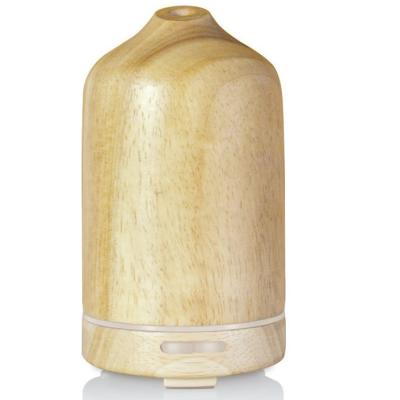 China Waterless 100ml Wood Grain Aroma Diffuser ROHS FCC Ultrasonic Mist Humidifiers for sale