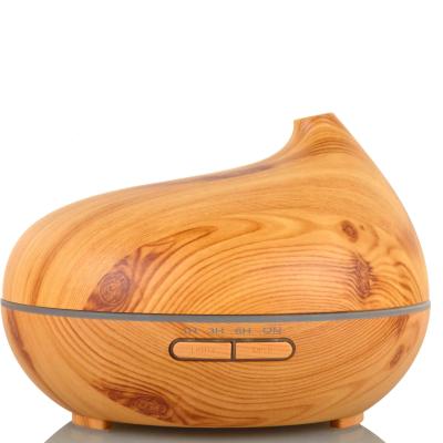 China Floor Standing Wood Grain Aroma Diffuser Ultrasonic DC 24V 650mA for sale