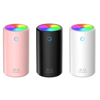 China 400ml USB Portable Mini Cool Mist Air Humidifier With LED Light for sale