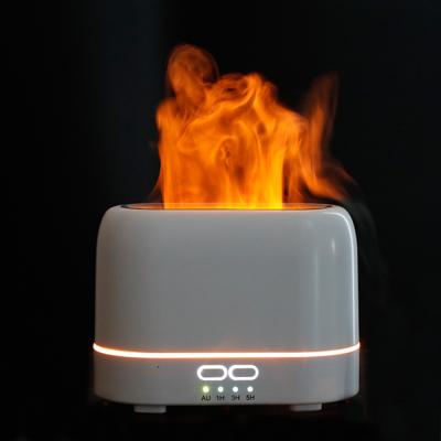 China Difusor del aceite esencial del Aromatherapy del OEM 200ml con la luz de la noche de la llama en venta
