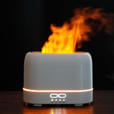 China Portable Ultrasonic Flame Aroma Diffuser For Home for sale