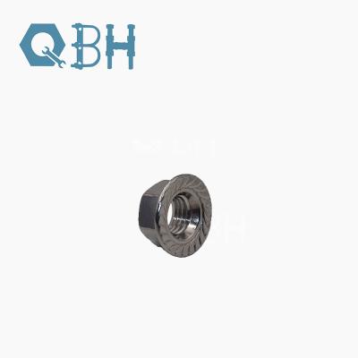 China Hexagon Flange Nuts 304 Stainless Steel  M3-M16 stainless steel t nuts for sale