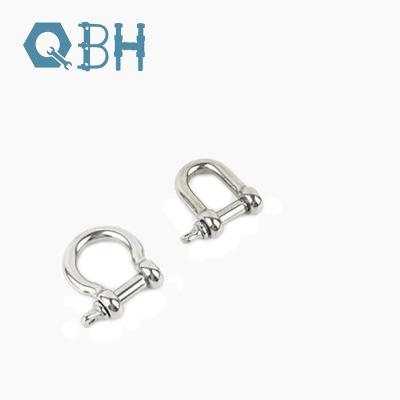 China European Type Large Bow Shackle For Rigging Hardware Stainless Steel 304 for sale