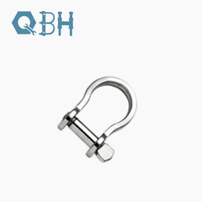China Stainless Steel Plate Bow Shackle High Performance Cold Forming for sale