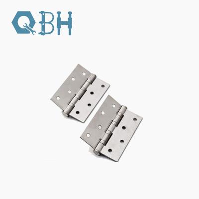 China Satin Stainless Steel 316 Countersunk Head Screws Hardware Wood Square Butt Hinge for sale