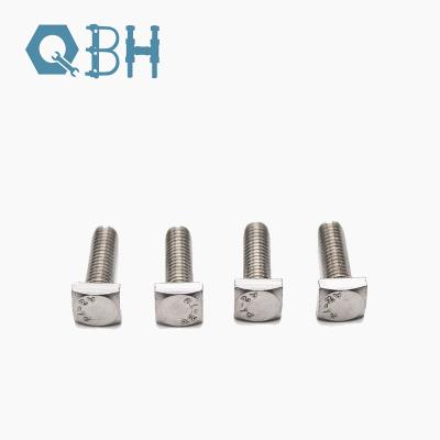 China ANSI 1.4301 Square Steel Head Nut Bolts SUS304 A2 - 70 for sale