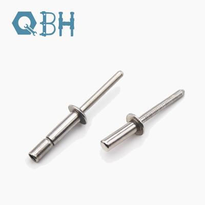 China Aluminum Countersunk Head Screws Core Pulling Rivet Open Mouth 5050 Flat Head Pull Nail for sale