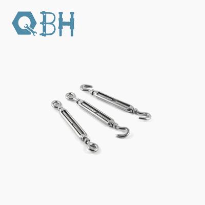 China DIN 1480 Galvanized Turnbuckle Xx / Xo / Oo Type Stainless for sale