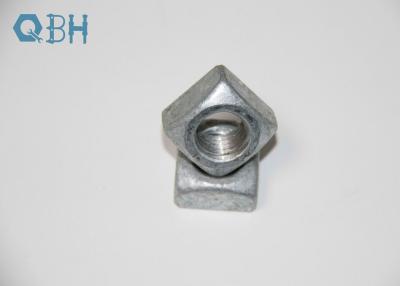 China Power Fittings DIN557 Class6 Cl8 HDG M16 Square Nuts for sale