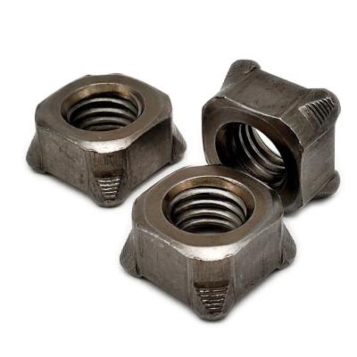 China JIS B1196 SS304 316 M4 TO M12 Square Weld Nuts for sale