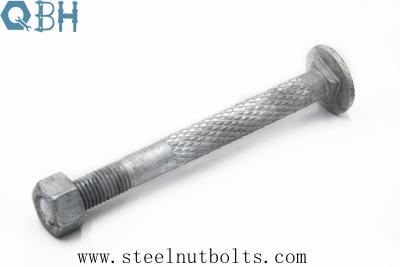 China A394T-1 HDG Carbon Steel Step Bolts 3/4-10X8-1/2 With A194-2H heavy hex Nuts for sale