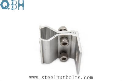 China OEM Aluminium6005-t5 Roestvrij staal 304 Klemmen van het Zonnepaneeldak Te koop