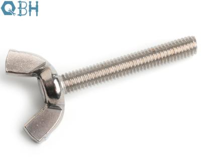 China Rounded 304 316 Stainless Steel Wing Screws DIN 316 for sale