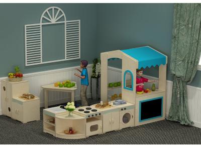 China Customize Modern Preschool Furniture , Wooden Furniture For Preschool Classrooms for sale