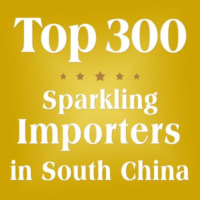 China Importadores do vinho espumante da parte superior 300 no Sul da China, vinho espumante em China à venda