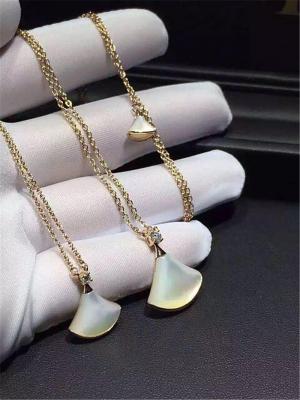 China Luxury jewel, medium, small. Necklace 18k gold white gold yellow gold rose gold Mosaic pearl female and diamond necklace for sale