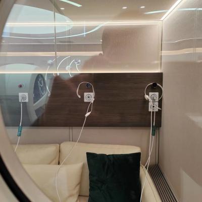 Chine 4 - 6 personnes 1,3 ATA Hyperbaric Air Pressurized Cube M Hyperbaric Healing Treatment à vendre