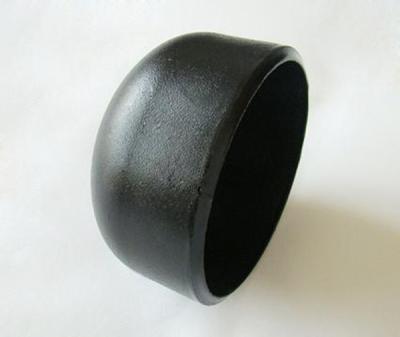 China DIN28011 SCH 40 Weld On Steel Pipe Caps A234 WPB ASTM Cold Pressing for sale