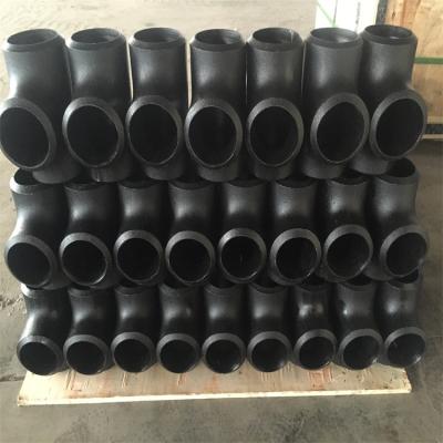China Q235 Pipe Carbon Steel Tees A420WPL6 DN100 Compression For Hydraulic Tube for sale