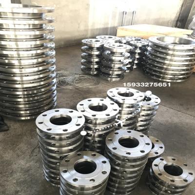 China RF 316 Stainless Steel Plate Flanges ANSI B16.5 ASTM A105 Slip On for sale