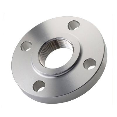 China ANSI 3/4 Carbon Steel Threaded Pipe Flange JIS ASME B16.47 Class 600 Mouth Female for sale