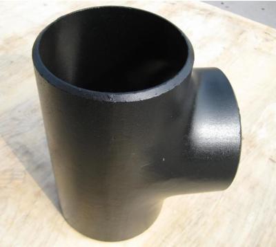 China EN1092-1 Carbon Steel Tees 20mm / A355 Welded Reducing Tee  For Pipeline Equipments for sale