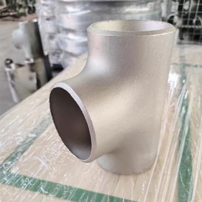 China MSS API 5L Carbon Steel Tees Pipe Fitting Reducing Lateral Tee Sch 120 for sale