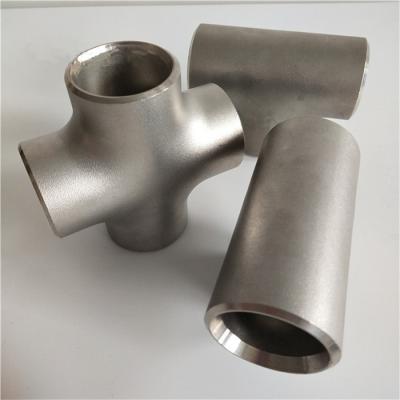 China DN15 DN30 Carbon Steel Tees / 300LB Threaded Equal Tee Sch 5 - Sch 160 for sale