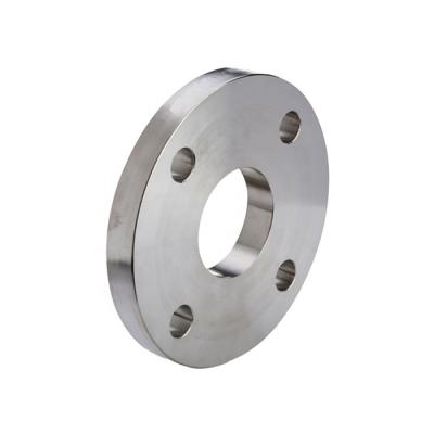 China JIS B2220 316L Flat Face Flange Plain Plated DIN Stainless Steel Fittings for sale