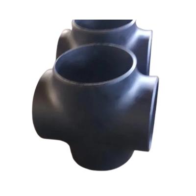 China ASME B16.9 Carbon Steel Pipe Fittings cross A105 A234WPB  Sch40 Sch80 Sch160 for sale