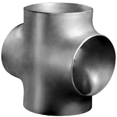 China SS316L Sanitary Pipe Fittings Stainless Steel Seamless Equal Cross Tee Food Grade à venda