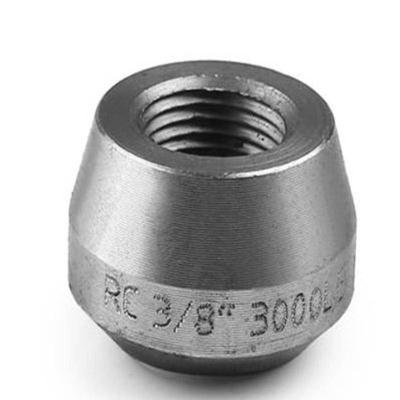 China Class 3000 Carbon Steel Threadolet Pipe Fittings Female NPT Thread A105 for sale